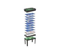 Table de jeu multiple 15 en 1 121x61x82 cm Noir