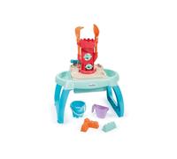 Table de jeu sable et eau ECOIFFIER Plage 4603 3 compartiments 9 accessoires Multicolore