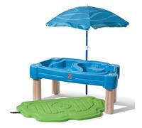 Table De Jeu Sable Et Eau Enfant Avec Parasol Table De Jeu À Eau Pour Le Jardin - Step2 Cascading Cove