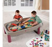 Table de jeu Step2 Deluxe Grand Canyon avec circuit de course et train | Table de jeu pour enfants en plastique