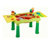 Table de jeux vert et rouge sable et eau - enfant - plein air multicolore G