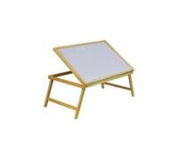 Table de lit avec pieds pliants, pour servir le petit déjeuner au lit ou comme table tv, plateau d'ordinateur portable