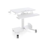 Table de lit avec roulettes Extensible, Pieds en Acier au Carbone, Station de Travail pour Ordinateur Mobile, for Maison, Chambre a Coucher, Bureau, Hôpital