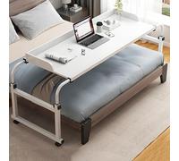 Table de lit d'hôpital réglable avec roulettes pivotantes pour un usage domestique Idéal pour les patients hospitaliers et les familles