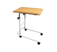 Table de lit économique - VG832B - mobile et pratique à utiliser dans la maison - sur roulettes
