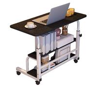 Table de lit roulante de rééducation - Table de nuit portable multicouche pour manger et prier, idéale pour les personnes âgées et handicapées, table d'activités polyvalente