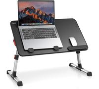Table De Lit, Table Lit, Hauteur Réglable, Avec 4 Angles Réglables, Lapdesk Pliable, Pour Le Canapé, L'Étude, La Lecture Et L'Écriture, Pour Les Ordinateurs Portables Jusqu'À 17"" ([POU6262723]