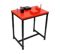 Table de lutte à bras 90 x 65 x 100 cm, robuste table de compétition pour la musculation, les tournois et les loisirs, avec coussinets pour coudes et vainqueurs