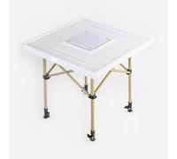 Table de Mahjong Pliable et Portable avec Pieds rabattables, Domino, Poker et Jeux de Cartes