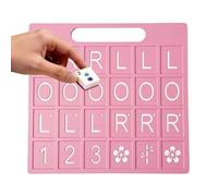 Table de Mahjong Solo Pratique | 24 emplacements, amusant, portable et léger, style américain,Plateau d'Entraînement et de Pratique du Mahjong,Pour les vacances, les festivals, les nuits, les