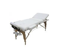 Vivezen - Table de Massage 15 cm Pliante 3 Zones en Bois avec Panneau Reiki + Accessoires et Housse de Transport - Plusieurs Coloris