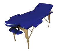 Vivezen - Table de Massage Pliante 3 Zones en Bois avec Panneau Reiki + Accessoires et Housse de Transport - Plusieurs Coloris