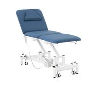 Physa Physa Valence Blue Table De Massage 150 kg Bleu/Blanc Lit De Massage Table De Soin Fauteuil De Soin Électrique