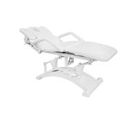 Physa Table de Massage Kiné Professionnelle Électrique Divine | Blanc (métal, Rembourrage en polyuréthane, Hauteur de la Table 63-81cm, 197x70x63cm)