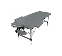 Vivezen - Table de Massage Pliante 2 Zones en Aluminium + Accessoires et Housse de Transport - Plusieurs Coloris