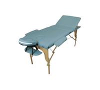 Vivezen - Table de Massage Pliante 3 Zones en Bois avec Panneau Reiki + Accessoires et Housse de Transport - Plusieurs Coloris