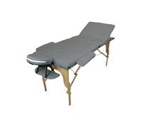 Vivezen - Table de Massage Pliante 3 Zones en Bois avec Panneau Reiki + Accessoires et Housse de Transport - Plusieurs Coloris