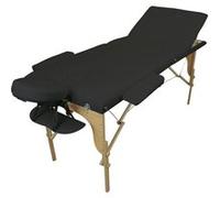 Vivezen – Table de massage pliante 3 zones bois avec panneau Reiki et housse – Plusieurs coloris