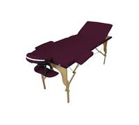 Vivezen – Table de massage pliante 3 zones en bois avec panneau Reiki & housse – Plusieurs coloris
