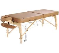 Table de massage portable avec coussin chauffant intégré - Canapé de thérapie Phoenix 71 cm pour spa, salon et soins de beauté