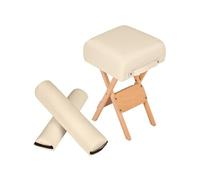 Table de massage portable pliante en cuir synthétique beige