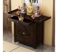 Table de méditation, armoire de prière bouddhiste, armoire de culte chinoise pour dieu de la richesse