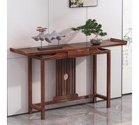 Table de méditation bouddhiste avec tiroir pour autel, console personnelle pour la maison, le bureau et le temple, table de prière Bouddha 120 cm