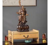 Table de méditation en bambou avec tiroir, petit autel pour prières et cultes