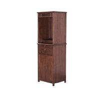 Table de méditation personnelle en bois massif pour le dieu de la richesse, ancien bouddhiste Yumu, armoire debout avec plate-forme d'offrande, table d'offrande de maison pour spa sacré fabriqué à la