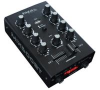 Ibiza - MIX500BT - Table de mixage semi-professionnelle à 2 canaux avec entrées micros et lignes et sorties casque, RCA et enregistrement - Bluetooth & USB - Noir