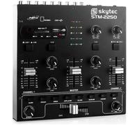 SkyTec STM-2250 - Table de Mixage 4 canaux, lecteur MP3, USB/SD, entrée RCA
