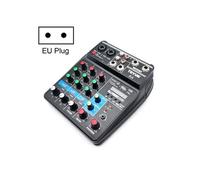 Table De Mixage 4 Voies Polyvalente Pour Studio Et Enregistrement En Direct EU Plug