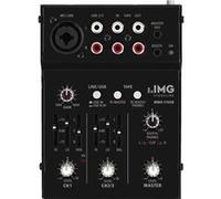 Table de mixage audio 2 canaux miniature Monacor MMX-11USB G