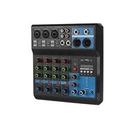 Table de mixage audio, 5 - Way Computer Recording Free Drive Sound Card Mixing Console Mixer Professional Pro Equipment Interface Processor