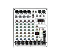 Table De Mixage Audio 6 Canaux, Table De Mixage DJ ARVOMIC Avec Interface Audio USB, Fonction Bluetooth, 16 Effets Et Égaliseur 3 Bandes