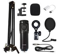 Table de mixage audio, BM800 Condenseur microphone Game Conference Home Karaoke Audio Live Broadcast Microphone Stand Insproof(8)
