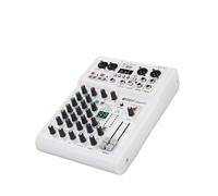 Table de mixage audio, Console de mixage DJ 99 effets DSP PRMX-6 avec 5.0 BT 24 bits/192k for l'enregistrement d'instruments musique