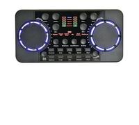 Table de mixage audio, Interface de carte son BT professionnelle V300 Pro, mixeur, effet numérique DJ, réduction du bruit, enregistrement USB for chanter Pour studio karaoké