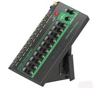 Table De Mixage Audio Professionnelle 10+1 Canaux, 10 Entrées Micro/instrument Filaires + 1 Entrée Sans Fil Bluetooth, Faible Bruit, Alimentation USB 5V, Idéale Pour Les Performances Live, Le DJing