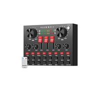 Table De Mixage Bluetooth Kit Microphone Studio Avec Bras Et Support Métal Noir YONIS