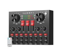 Table De Mixage Bluetooth Kit Microphone Studio Avec Bras Et Support Métal Noir YONIS