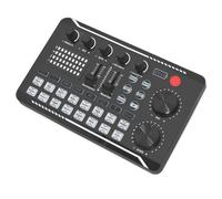 Table de mixage Carte son live streaming - 16 effets sonores et changeur de voix - Bluetooth karaoké podcast