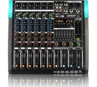 Table de mixage, connexion Bluetooth, 256 effets numériques, prise EU