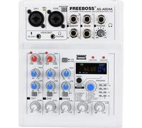 Table de mixage, connexion Bluetooth, 4 canaux, prise UE