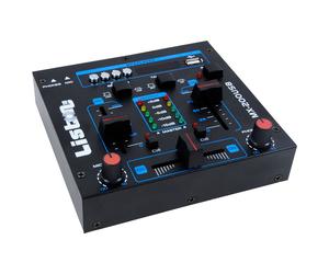Table de mixage DJ 2 canaux USB / MP3 crossfading talkover MX-200USB avec microphone