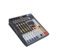 Table de mixage DJ, 6 canaux Mixer Dj Consoler avec 48V Phantom Power USB for la scène d'enregistrement