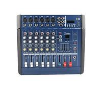 Table de mixage DJ, Console de mixage 6 canaux Record 48V Phantom Power avec BT