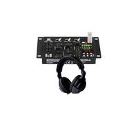 Table de mixage DJ DX-30BTU USB MKII Bluetooth 3 canaux - Fonction Cue - Lecteur USB/MP3 - 2 entrées micro Talkover - CASQUE DJ