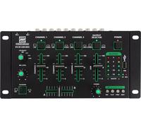 Table de Mixage DJ Mixer 4 Canaux USB Bluetooth Mp3 Console Rackable Entree Mic