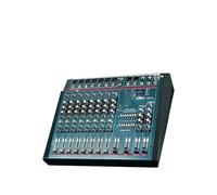 Table de mixage DJ, Mixeur Professionnel 8 Canaux Avec Amplificateur De Puissance 2x450W 4ohm Mixeurs Amplifiés Interface USB Bluetooth